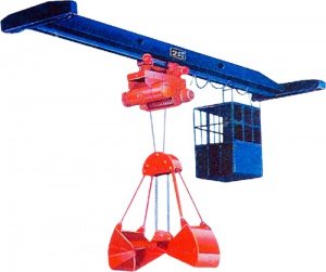 LDZ型電動(dòng)單梁抓斗起重機(jī)